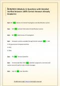 DCIN&sol;NCIC &lpar;Module 1&rpar; Questions with Detailed  Verified Answers 100&percnt; Correct Answers Already  Graded A&plus; 