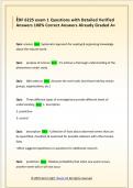 EDF 6225 exam 1 Questions with Detailed Verified  Answers 100&percnt; Correct Answers Already Graded A&plus;