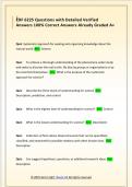 EDF 6225 Questions with Detailed Verified  Answers 100&percnt; Correct Answers Already Graded A&plus; 