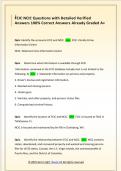 FCIC NCIC Questions with Detailed Verified  Answers 100&percnt; Correct Answers Already Graded A&plus; 