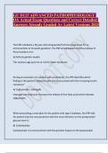 GOLD COAST SCHOOL Real Estate Actual Exam Questions and Answers Latest Versions 2025 Graded A&plus;&period;