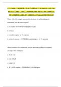 CTR EXAM &vert;COMPLETE AND DETAILED QUESTIONS AND ANSWERS &vert; REAL EXAM QNA &vert; 2025 LATEST UPDATED 100&percnt; RATED CORRECT &vert; 100&percnt; VERFIED &vert; ALREADY GRADED A&plus;&vert;GUARANTEED TO PASS&excl;&excl;
