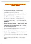 EESTX 108 MIDTERM EXAM QUESTIONS AND FULLY CORRECT ANSWERS