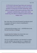 CLTM ASAP (Advanced Supervision and Assessment  Protocol) Board Exam includes accurate and verified  questions covering long-term EEG monitoring, seizure  pattern recognition, intracranial monitoring, artifact and  equipment troubleshooting, patient safet
