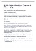 BOMI&period; Air Handling&comma; Water Treatment & Plumbing Systems Questions and Answers 100&percnt; Solved