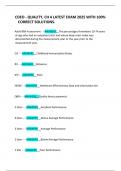CDEO - QUALITY&comma; CH 4 LATEST EXAM 2025 WITH 100- CORRECT SOLUTIONS&period;&period;