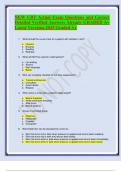 NEW CBT Actual Exam Questions and Correct Detailed Verified Answers Already GRADED A&plus; Latest Versions 2025 Graded A&plus;&period;