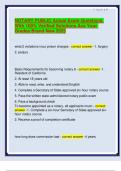 NOTARY PUBLIC Actual Exam Questions With 100&percnt; Verified Solutions Ace Your Grades Brand New 2025