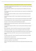 HIMARS Operator Examination and Technical Details Exam Questions and Answers Already Passed 