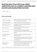 Deaf Education Praxis 5272 exam &lpar;2025&rpar; QUESTIONS AND ALL CORRECT ANSWERS 100&percnt; SOLVED AND GUARANTEED SUCCESS