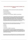 BSN 225 HESI PREP QUESTIONS AND CORRECT ANSWERS 100&percnt; VERIFIED&excl;&excl;