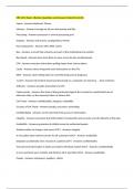 MIS 2113 Exam 4 Review Questions and Answers Solved Correctly 