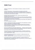 N580 Final Questions and Answers 100&percnt; Solved