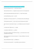 CFESA Gas Exam &vert; Questions with Correct Answers &vert; 100&percnt; Pass
