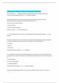 CHDA Exam 2 &vert; Questions with Correct Answers &vert; 100&percnt; Pass