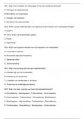 Proefexamen KTH theorie deel myofasciale 