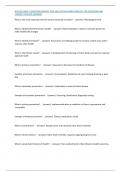 NUR155 EXAM 2 QUESTIONS NEWEST 2024-2025 ACTUAL EXAM COMPLETE 100 QUESTIONS AND CORRECT DETAILED ANSWERS