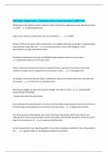 CMY2601- Assignments &vert; Questions with Correct Answers &vert; 100&percnt; Pass