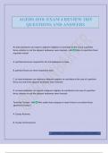 AGEDS 4510&colon; EXAM 4 REVIEW 2025 QUESTIONS AND ANSWERS