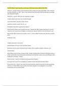 VA POST Week 5 Exam Questions and Answers Fully Solved Latest Update 2025-2026