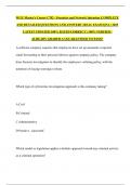 WGU Master's Course C702 - Forensics and Network Intrusion &vert;COMPLETE AND DETAILED QUESTIONS AND ANSWERS &vert; REAL EXAM QNA &vert; 2025 LATEST UPDATED 100&percnt; RATED CORRECT &vert; 100&percnt; VERFIED &vert; ALREADY GRADED A&plus;&vert;GUARANTEED TO PASS&excl;&excl;