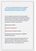 maternity evolve EXAM 2025&sol;2026 ACTUAL COMPLETE  REAL EXAM QUESTIONS WITH ACCURATE VERIFIED  ANSWERS &lpar;ACCURATE SOLUTIONS&rpar; A&plus; PASSED&excl;&excl;  