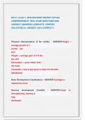 NU131 -Exam 3  2025&sol;2026 MOST RECENT ACTUAL   COMPREHENSIVE  REAL EXAM QUESTIONS AND                       CORRECT ANSWERS &vert;COMPLETE  VERIFIED                          SOLUTIONS &vert;A&plus; GRADED &vert;100&percnt; CORRECT&excl;&excl;  