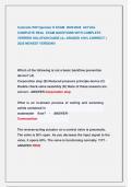 Colorado WW Operator D EXAM  2025&sol;2026  ACTUAL   COMPLETE REAL  EXAM QUESTIONS WITH COMPLETE   VERIFIED SOLUTION GUIDE &lpar;A&plus; GRADED 100&percnt; CORRECT &rpar;  2025 NEWEST VERSION&excl;&excl;  
