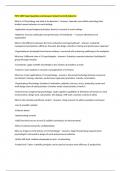 PSYC 3309 Exam Questions and Answers Solved Correctly Rated A&plus;