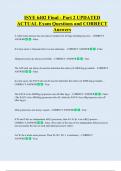 ISYE 6402  Bundled Exam Questions WITH  CORRECT Answers