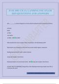 EVR 1001 CH 13&comma; LANDING FSU EXAM 2025 QUESTIONS AND ANSWERS
