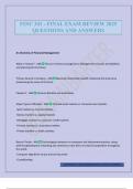 FINC 341 - FINAL EXAM REVIEW 2025 QUESTIONS AND ANSWERS