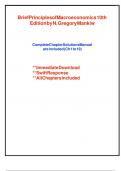 Solution Manual for Principles of Economics&comma; 10th Edition By N&period; Gregory Mankiw Chapter 1-38