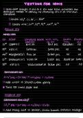 OCR A Chemistry &ndash; Testing for ions &vert; Summary Notes 