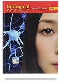 Test Bank For Biological Psychology 14th Edition Author&colon;James W&period;Kalat With Verified Questions And Answers 100&percnt; Complete A&plus; Grade Latest Version