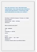 SOCY 1000 - McConnell - Exam 1 2025 &sol;2026 ACTUAL  COMPREHENSIVE  REAL EXAM QUESTIONS &vert;FREQUENTLY  TESTED QUESTIONS &vert;RECENTLY TESTING REAL EXAM  QUESTIONS&vert;VERIFIED SOLUTIONS &lpar;100&percnt; CORRECT&rpar;  