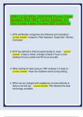 OHIO LEAD RISK ASSESSOR Practice Exam Questions With 100&percnt; Correct Solutions Ace Your Grades Latest Versions 2025 Graded A&plus;&period;