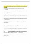 BIOL 438 Exam &num;1&vert;Questions With Correct Answers&vert;Verified&vert;Already A&plus; Graded&period;