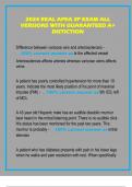 2024 REAL APEA 3P EXAM ALL  VERSIONS WITH GUARANTEED A&plus;  DISTICTION 