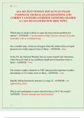 ASA 103 TEST NEWEST 2025&sol; 2026 ACTUAL EXAM&vert;  COMPLETE 150 REAL EXAM QUESTIONS AND  CORRECT VERIFIED ANSWERS&sol; ALREADY GRADED  A&plus;&vert; ASA 103 EXAM REVIEW &lpar;BRAND NEW&excl;&excl;&rpar;