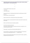 NSG100 FINAL EXAM 2025 WITH ACTUAL QUESTIONS AND CORRECT VERIFIED ANSWERS ALREADY GRADED A&plus; 100&percnt; GUARANTEED PASS&excl;