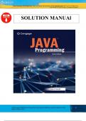 Complete Solutions Manual For Java Programming&comma; 10th Edition Farrell &vert;All Chapters included&vert; ISBN&colon;9780357673423