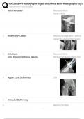 DXI 2 EXAM 2 RADIOGRAPHIC SIGNS&comma; DXI 2 FINAL EXAM RADIOGRAPHIC SIGNS