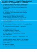 NRS 3026&colon; Exam &num;2 Practice Questions well answered to pass graded A&plus; updated