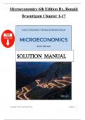 Microeconomics 6th Edition by David Besanko & Ronald Braeutigam Test Bank Solution &vert;ISBN&colon; 9781119554844&vert; Chapter 1-17 &comma; Guide A&plus;