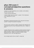phys 250 exam 3 conceptual objective questions & answers&period;