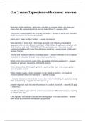 Gas 2 exam 2 questions with correct answers
