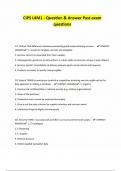 CIPS L4M1 - Question & Answer Past exam questions&period;pdf