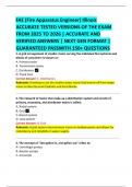 FAE &lpar;Fire Apparatus Engineer&rpar; Illinois  ACCURATE TESTED VERSIONS OF THE EXAM  FROM 2025 TO 2026 &vert; ACCURATE AND  VERIFIED ANSWERS &vert; NEXT GEN FORMAT &vert;  GUARANTEED PASSWITH 150&plus; QUESTIONS  
