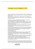 Nursing Care of Children VATI